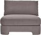 Hammond - Velvet Performance Fabric Upholstered Armless Chair