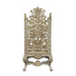 Danae - Arm Chair (Set of 2) - Synthetic Leather , Champagne & Gold