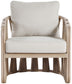San Pietro - Resilient Waterproof Fabric Upholstered Outdoor Patio Chair