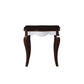 Mathias - End Table - White & Walnut