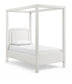 Salina - Linen Textured Fabric Upholstered Bed