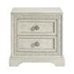 Romilly - Nightstand With USB - White