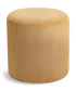 Roy - Round Microsuede Ottoman / Stool