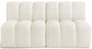 Arc - Velvet 2 Seats Modular Sofa