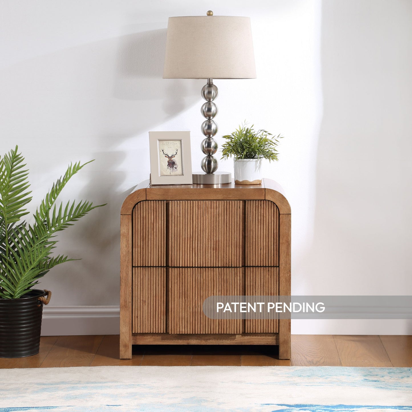 Fluted - Night Stand