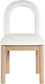 Conrad - Velvet Dining Chair With Natural Legs