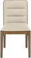 Ellis - Vegan Leather Upholstered Dining Chair (Set of 2) - Brown Base