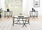 T275 - Coffee Table & 2 End Table - Pepper