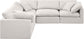 Indulge - Linen 5 Piece Modular Corner Sectional