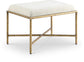 Valley - Bench With Gold Frame