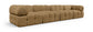 Orin - Fabric Velvet 4 Piece Modular Sofa