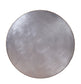 Tamas - 16" Coffee Table - Aluminum & Cocoa Top Grain Leather