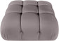 Orin - Velvet Performance Fabric Upholstered Modular Ottoman