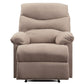 Arcadia - Motion Recliner - Beige Woven Fabric
