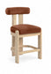 Arienzo - Velvet Performance Fabric Upholstered Counter Stool (Set of 2)