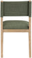 Avon - Linen Textured Performance Fabric Upholstered Dining Side Chair (Set of 2)