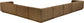Modari - Sectional - Brown