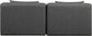 Cube - Modular 2 Seat Armless Sofa