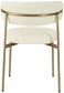 Lupita - Dining Chair With Brushed Gold Legs (Set of 2)