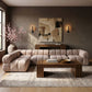 Orin - Velvet 5 Piece Modular Sectional