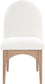 Waldorf - Boucle Dining Side Chair With Natural Legs