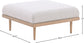 Laguna - Resilient Water Resistant Fabric Upholstered Outdoor Patio Modular Ottoman