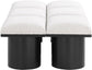 Pavilion - 6 Piece Modular Bench With Black Base