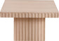 Spencer - 12" Oak Veneer Coffee Table