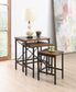 T350 - Nesting Tables (Set of 3) - Pepper