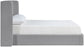 Kendall - Linen Textured Fabric Upholstered Bed