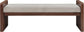Sonia - Bench With Brown Base