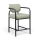 Serava - Vegan Leather Upholstered Bar Stool