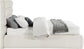 Adam - Linen Fabric Bed With 52" Headboard