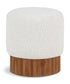 Veranda - Ottoman / Stool With Brown Base
