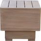 Solace - Acacia Wood Outdoor Patio End / Side Table - Natural