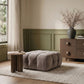 Orin - Velvet Performance Fabric Upholstered Modular Ottoman