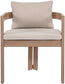 Newport - Water Resistant Fabric Upholstered Outdoor Patio Dining Chair