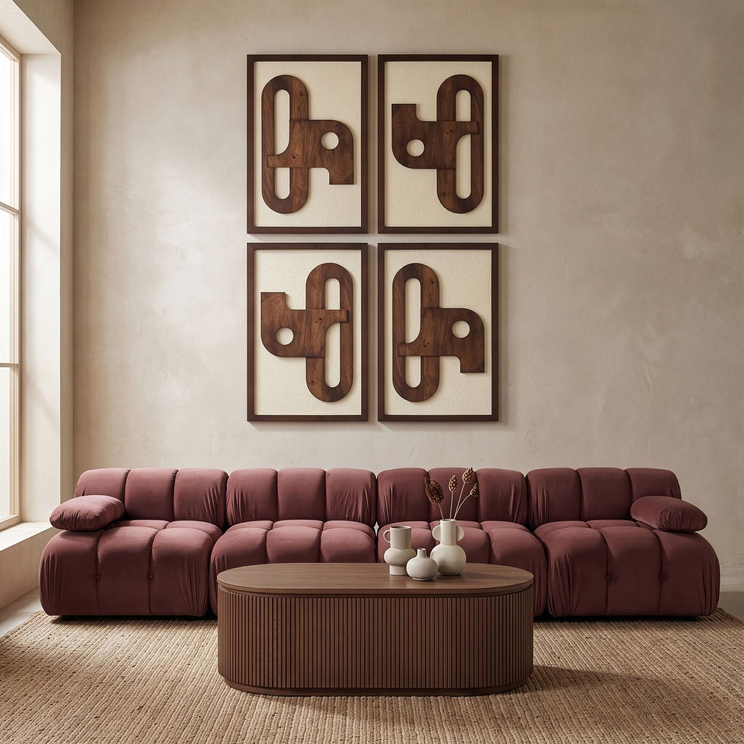 Arid - 4 Piece Wall Art