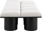 Pavilion - 10 Piece Modular Bench With Black Base