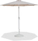 Fiji - Aluminum Patio Umbrella With Round White Base