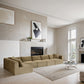 Shaggy - 6 Piece Modular Sectional