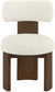 Atelier - Vegan Leather Upholstered Dining Chair (Set of 2) - Painted Brown Frame
