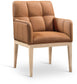 Adrian - Dining Arm Chair (Set of 2) - Light Brown Legs