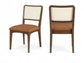 Atrium - Upholstered Seat Dining Chair With Brushed Brown Base (Set of 2)