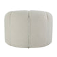 Osmash - Chair With Swivel - White Teddy Sherpa