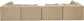 Stellar - 6 Piece Upholstered Modular Sectional