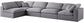 Serene - 5 Piece Modular Sectional