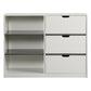 Ratana - Cabinet - Gray & White