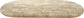 Carrell - Travertine Tray - Beige