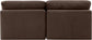 Indulge - Velvet 2 Seat Modular Armless Sofa